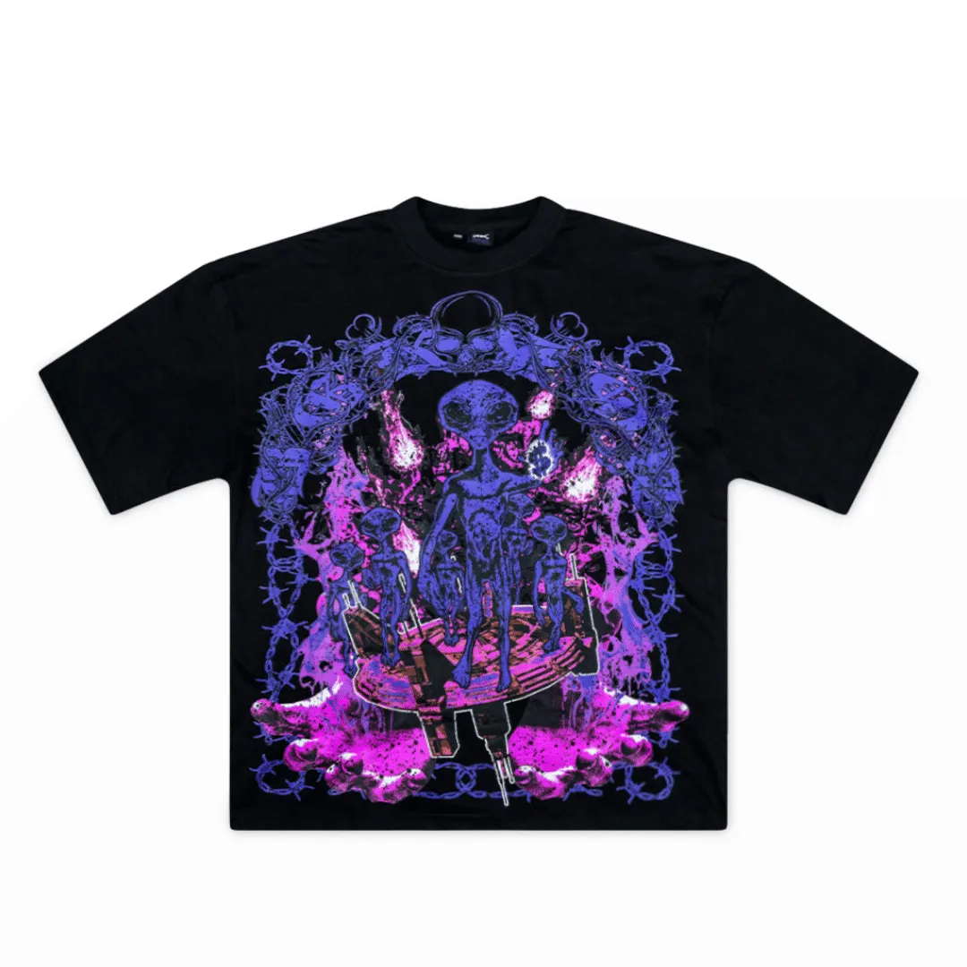 BGK Xtra Invasion T-Shirt  - Purple/Blue