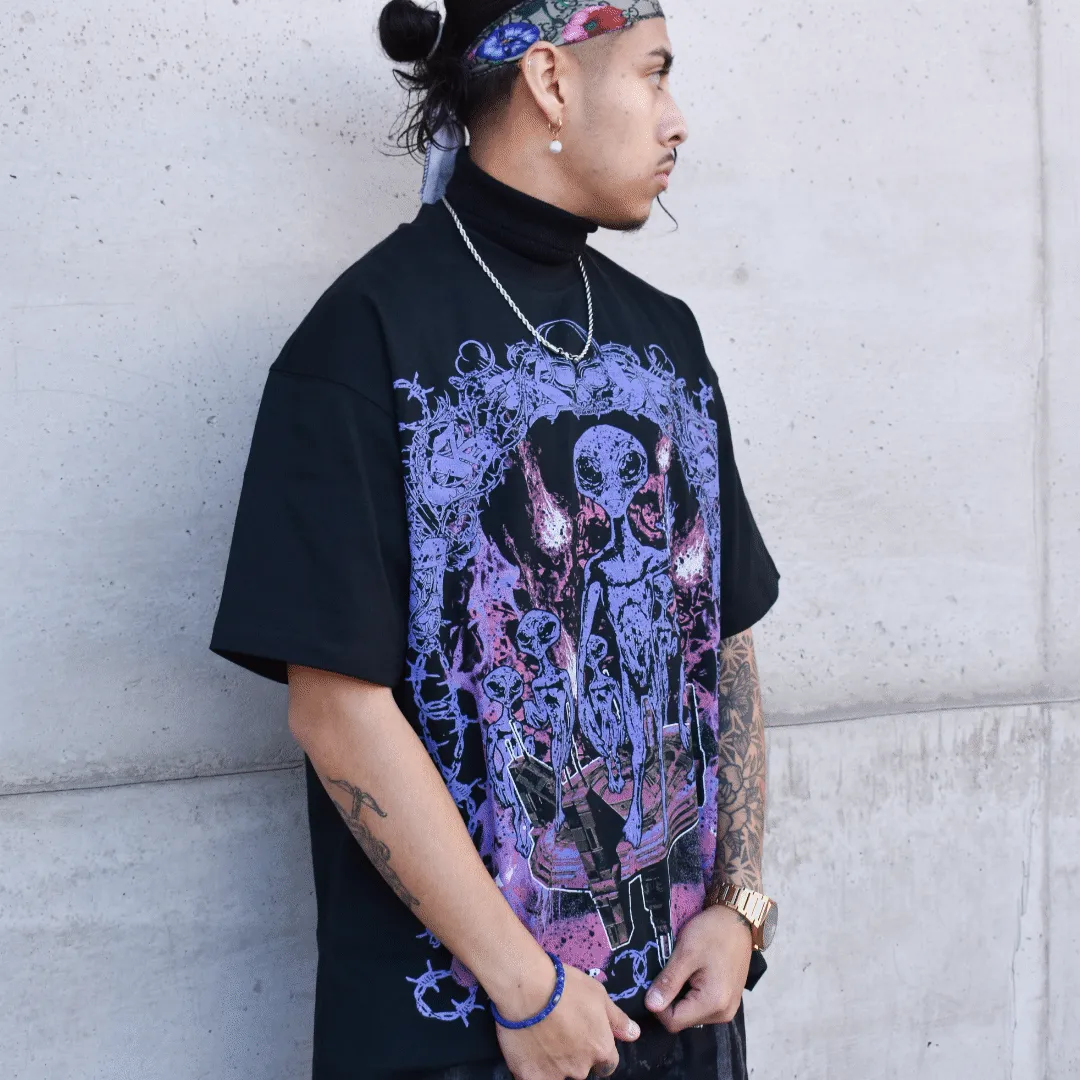 BGK Xtra Invasion T-Shirt  - Purple/Blue