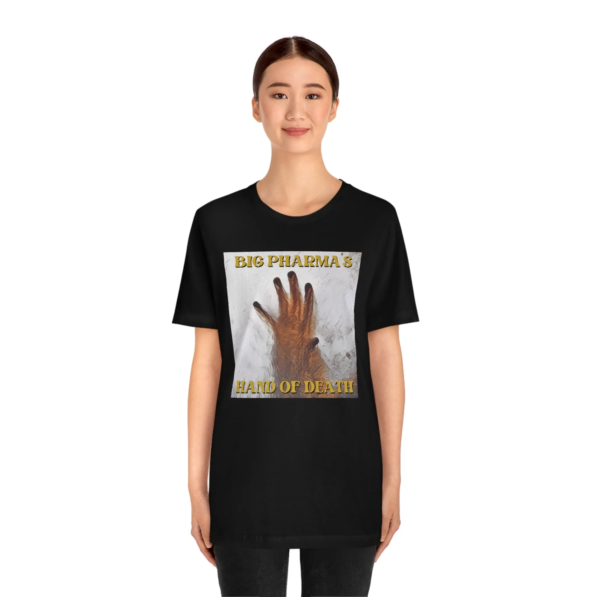 Big Pharma's Hand of Death Short Sleeve Tee