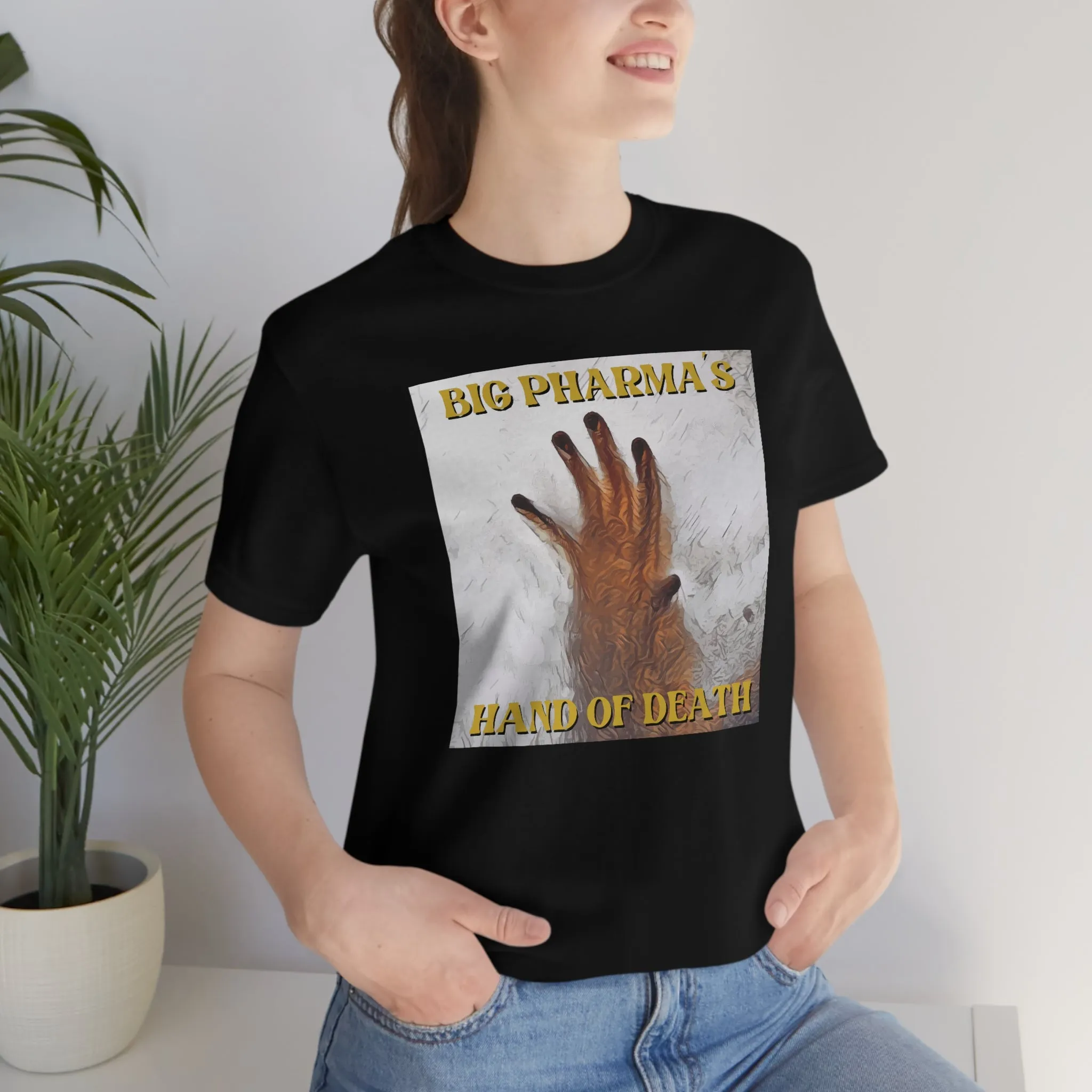 Big Pharma's Hand of Death Short Sleeve Tee