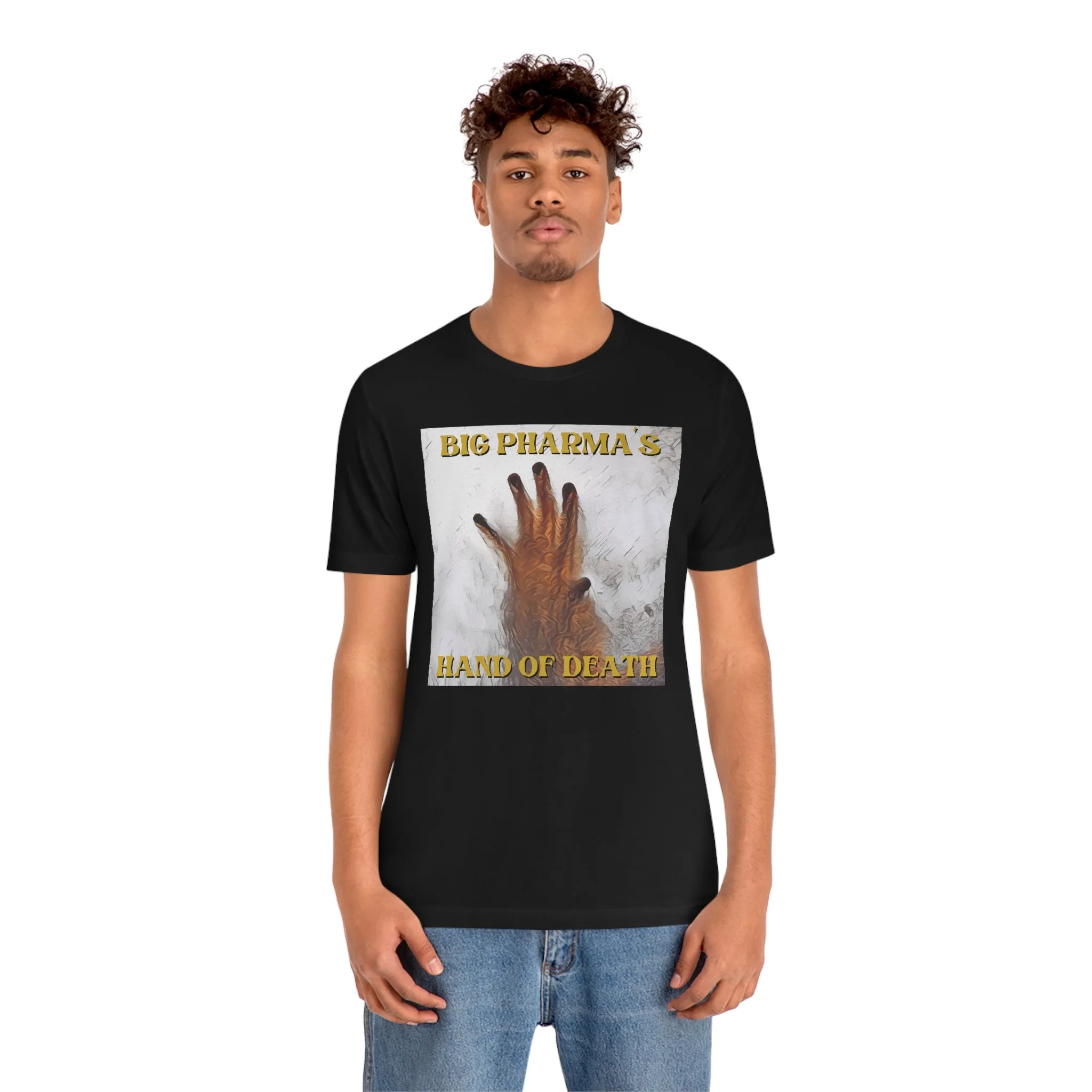 Big Pharma's Hand of Death Short Sleeve Tee