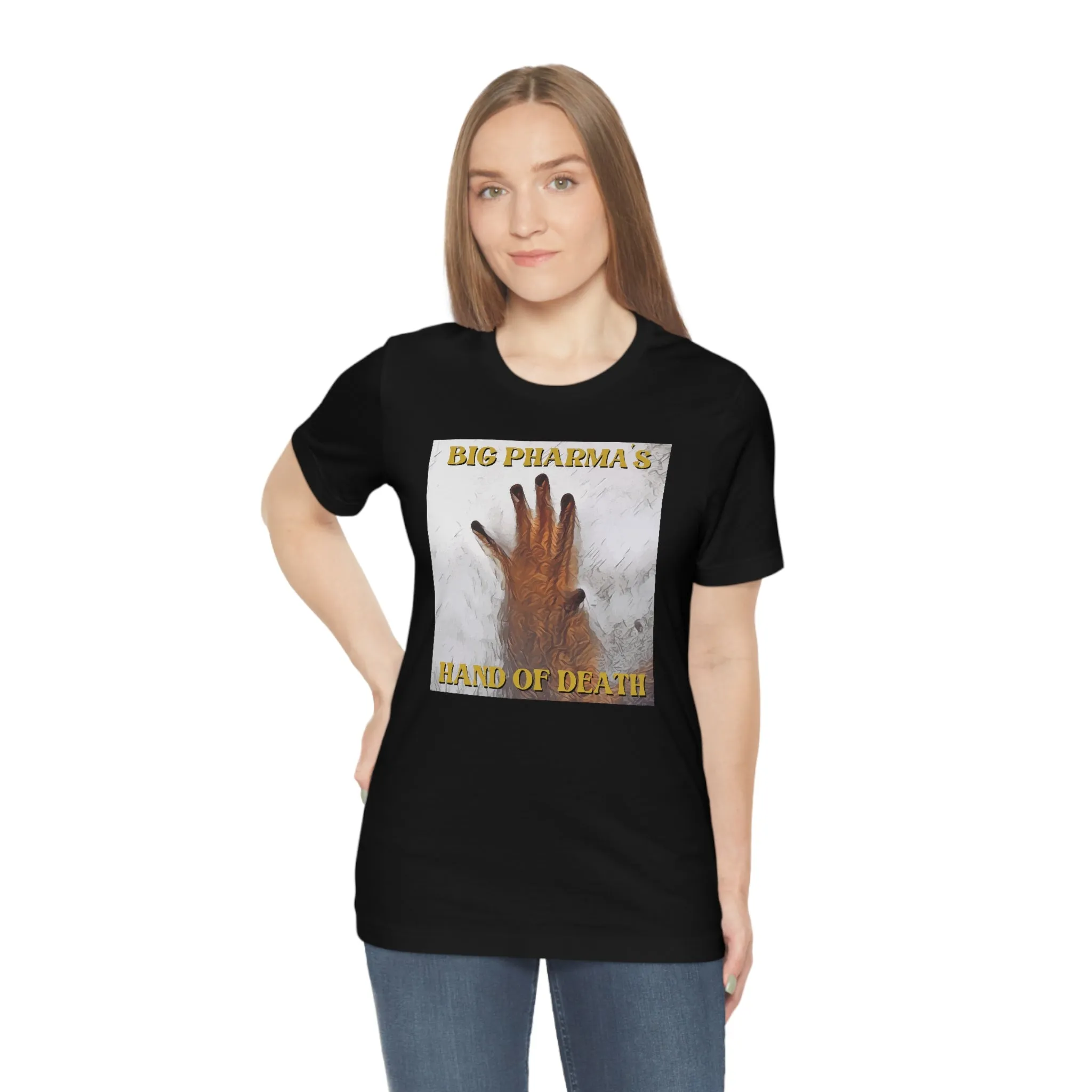 Big Pharma's Hand of Death Short Sleeve Tee