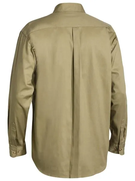 Bisley BS6433 Original Cotton Drill Shirt (Long Sleeve)