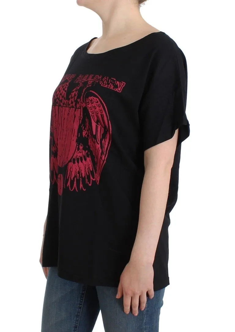 Black branded t-shirt
