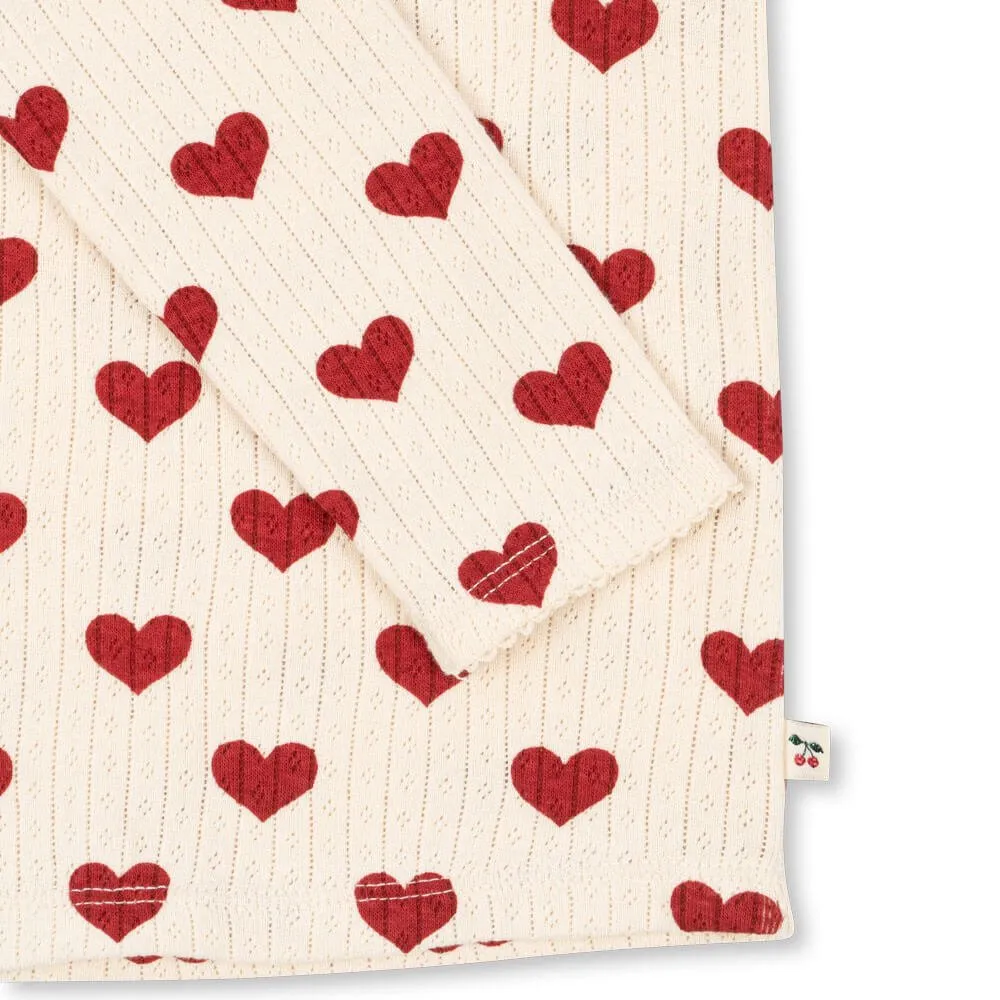 Blouse - Langarmshirt aus 100% Bio-Baumwolle GOTS Modell: Minnie