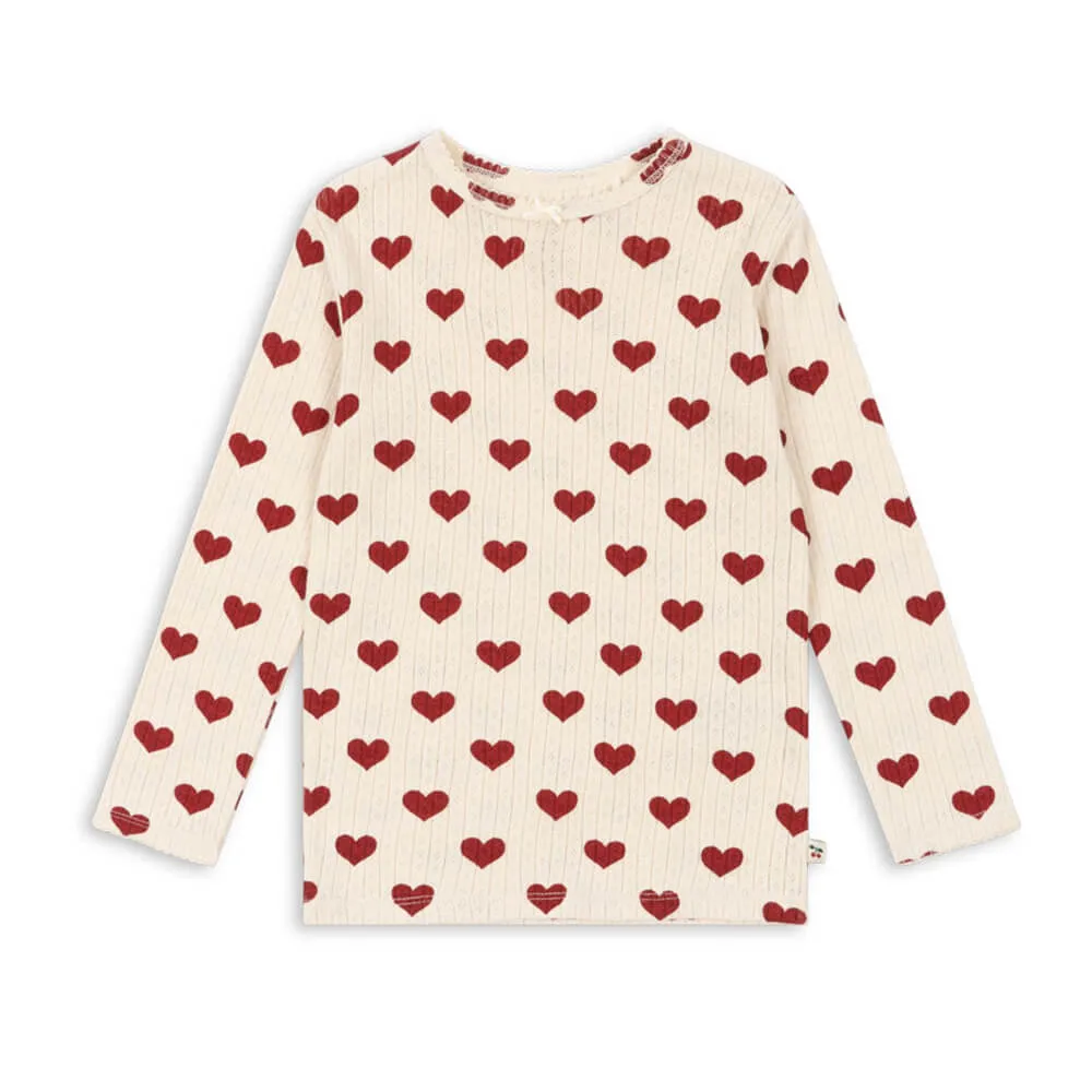 Blouse - Langarmshirt aus 100% Bio-Baumwolle GOTS Modell: Minnie