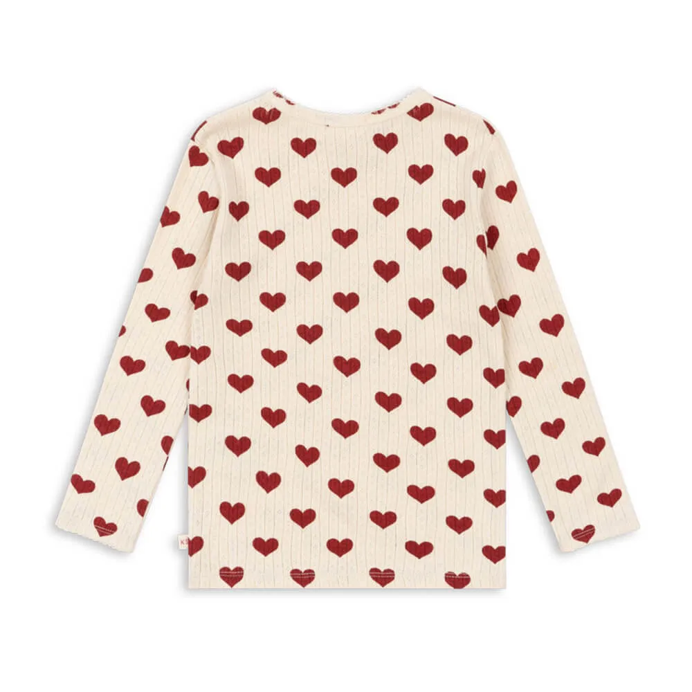 Blouse - Langarmshirt aus 100% Bio-Baumwolle GOTS Modell: Minnie
