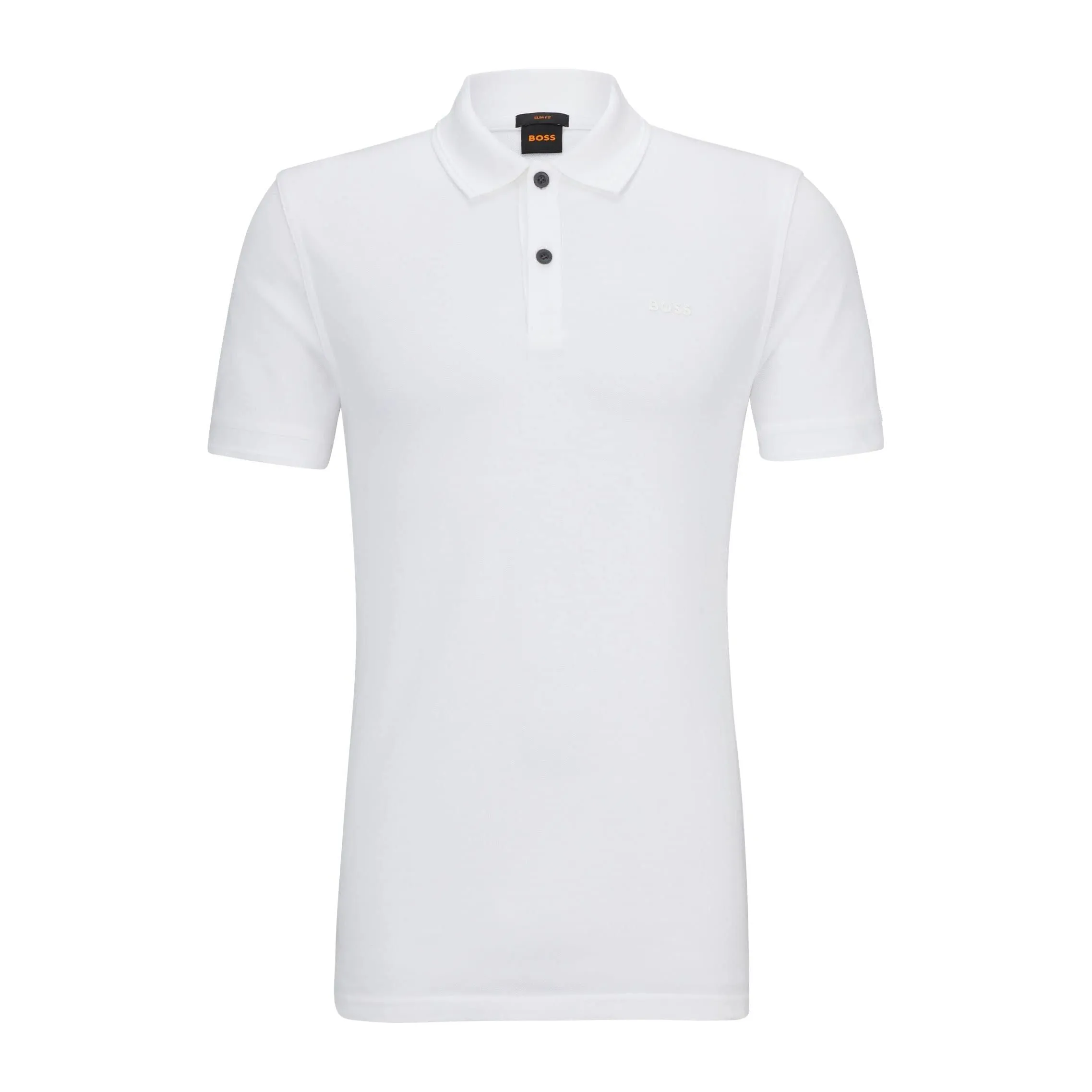 BOSS Mens Prime Slim-fit Polo Shirt in Cotton piqué