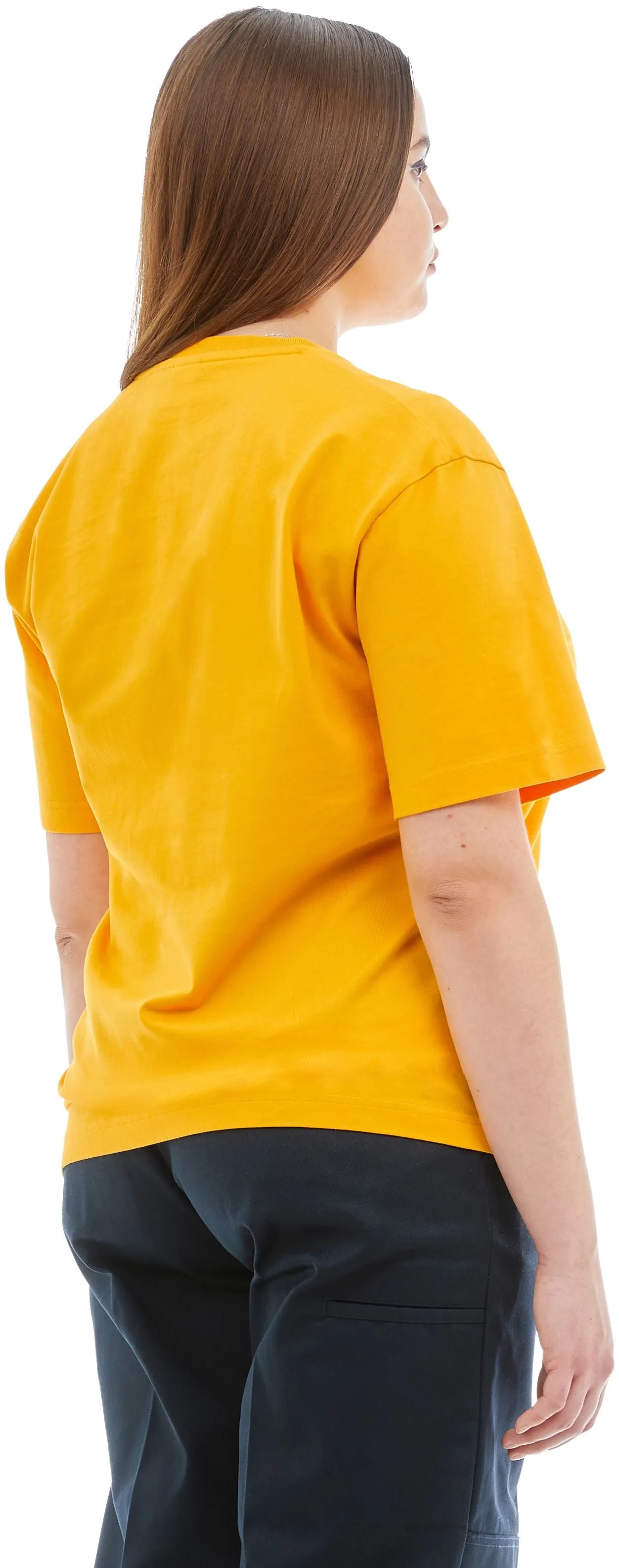 Boxy T-Shirt, Saffron