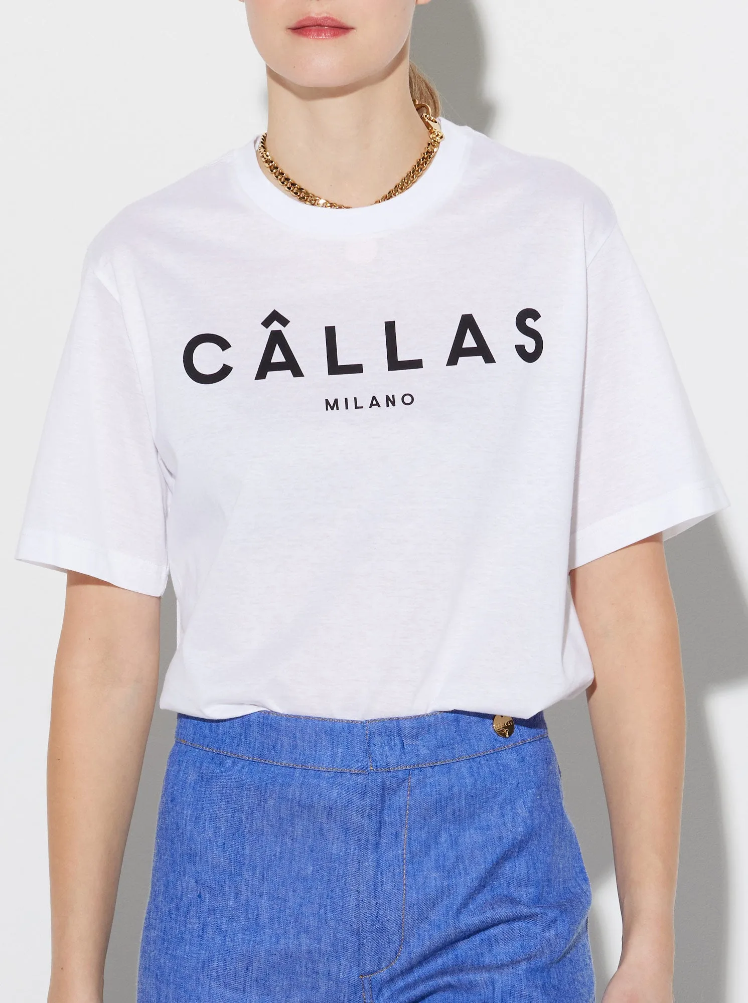 BOY T-Shirt White With Black Logo