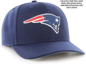 Brand new OTS NFL New England Patriots Men's All-Star DP Adjustable Hat, Team Color, One Size! Dark Navy!
