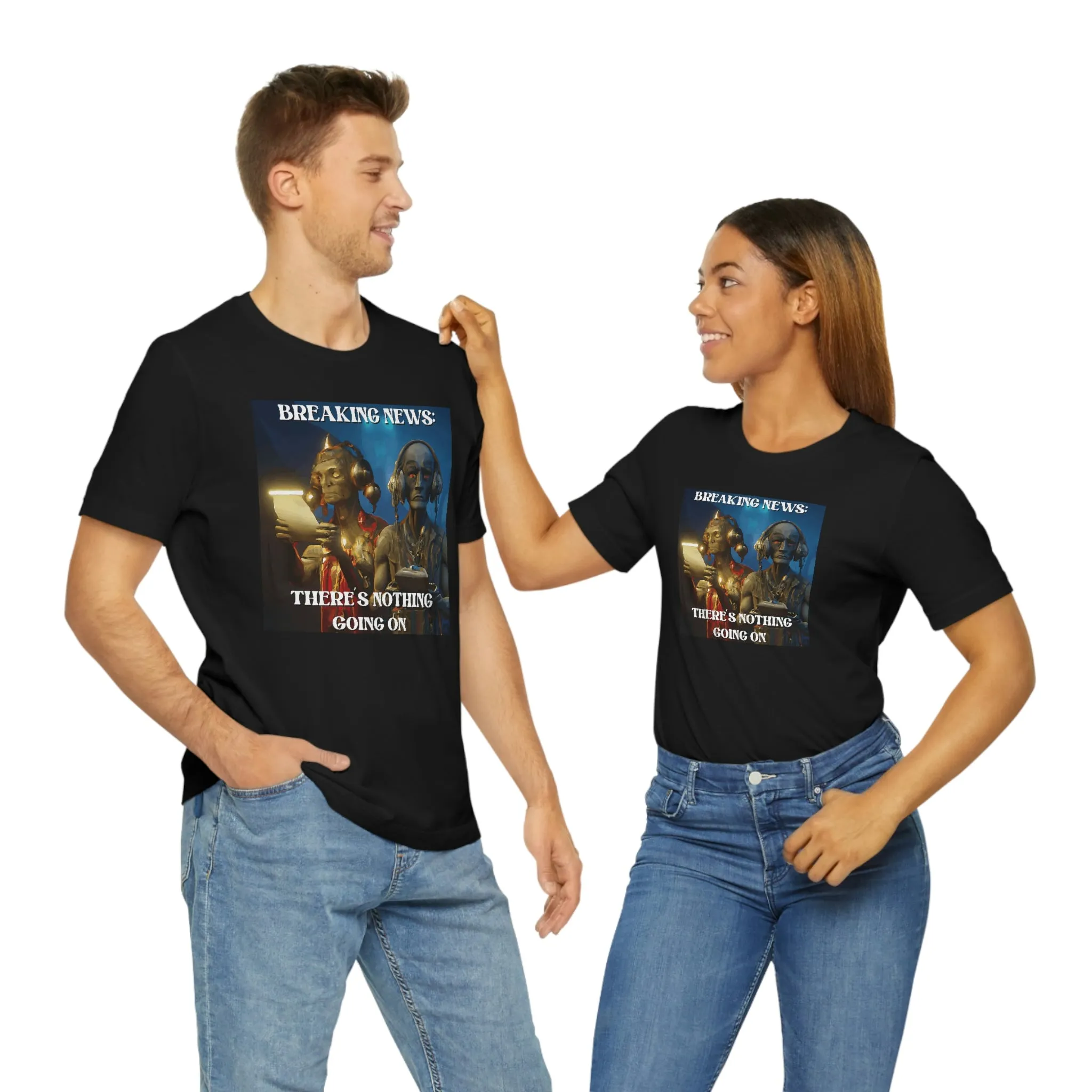 Breaking News: There's Nothing Going On Short Sleeve Tee