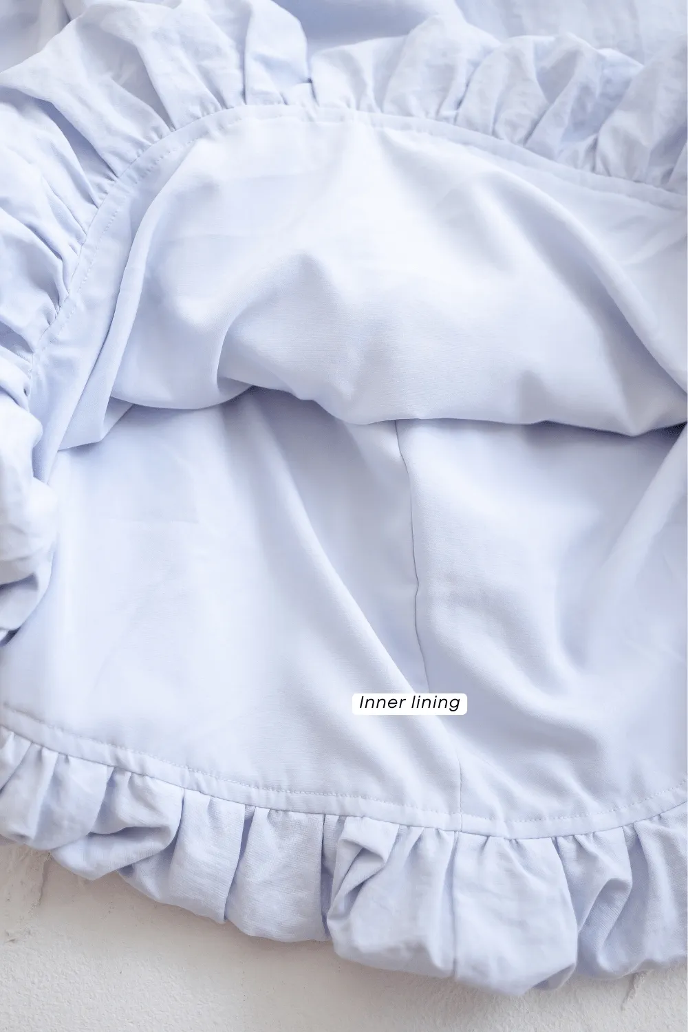 BRIA BUBBLE SKIRT IN BLUE