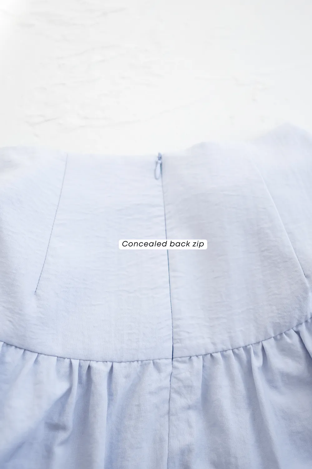 BRIA BUBBLE SKIRT IN BLUE