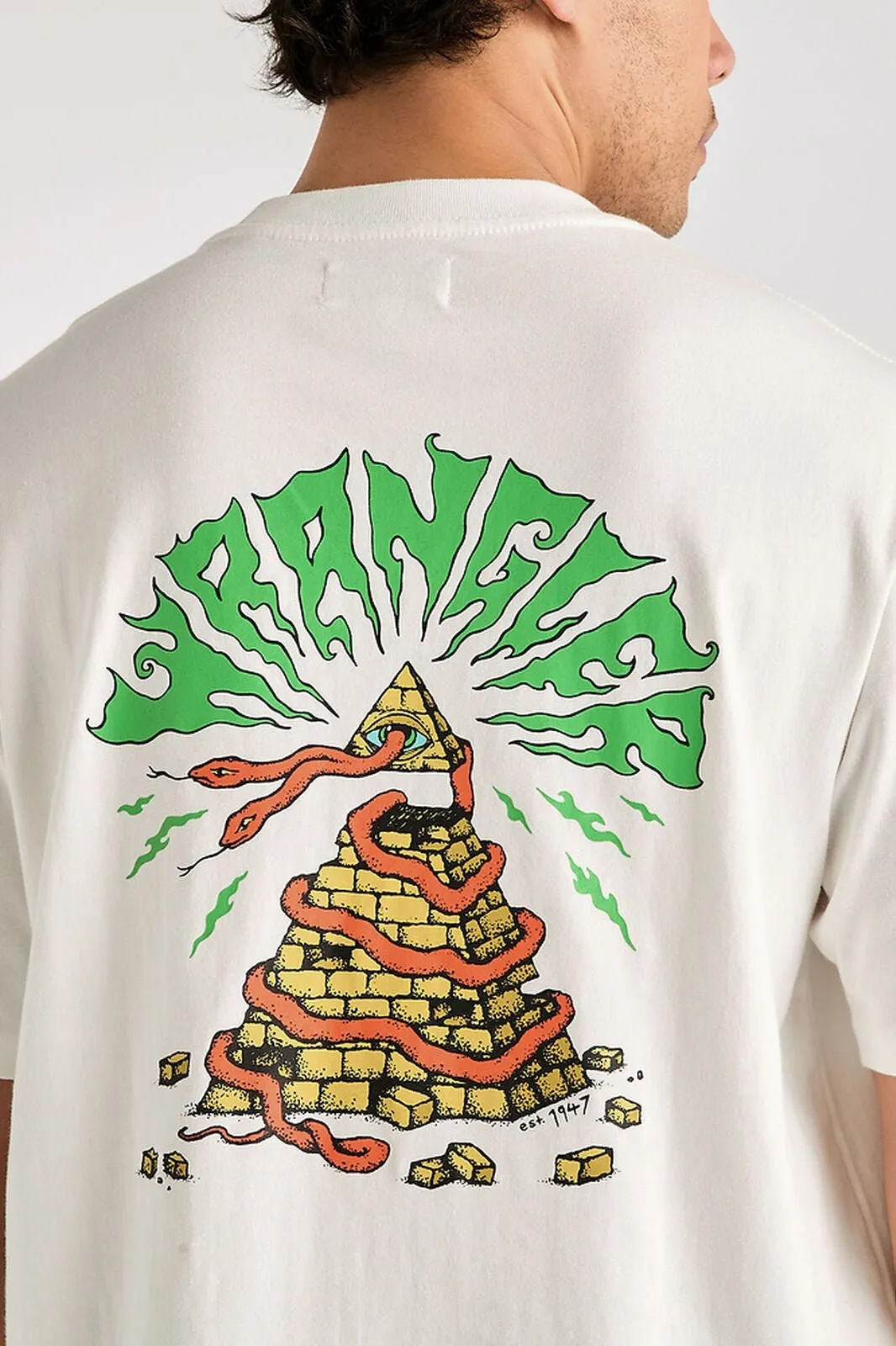 Broken Through Slacker Tee | White