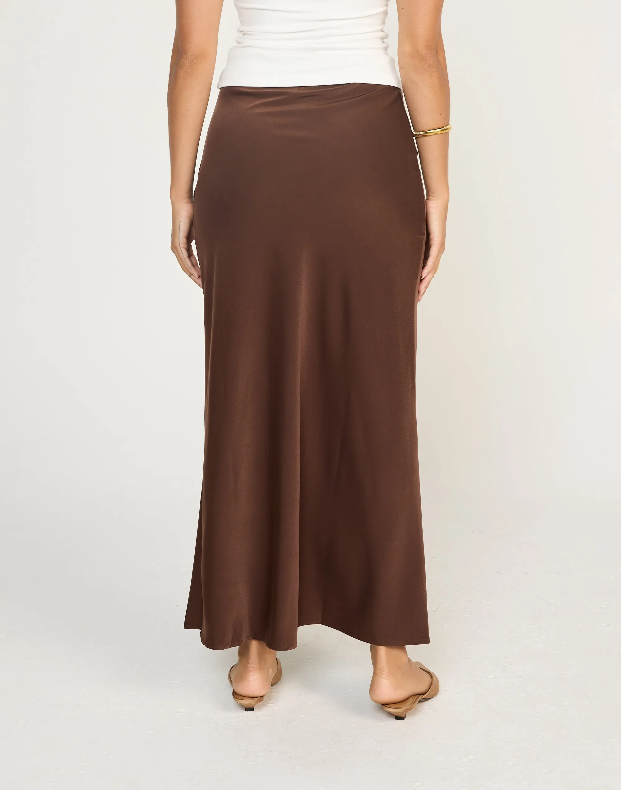 Cabaret Maxi Skirt (Cocoa)