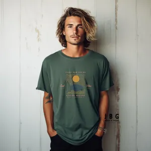 Cabu San Lucas Men's garment-dyed heavyweight t-shirt