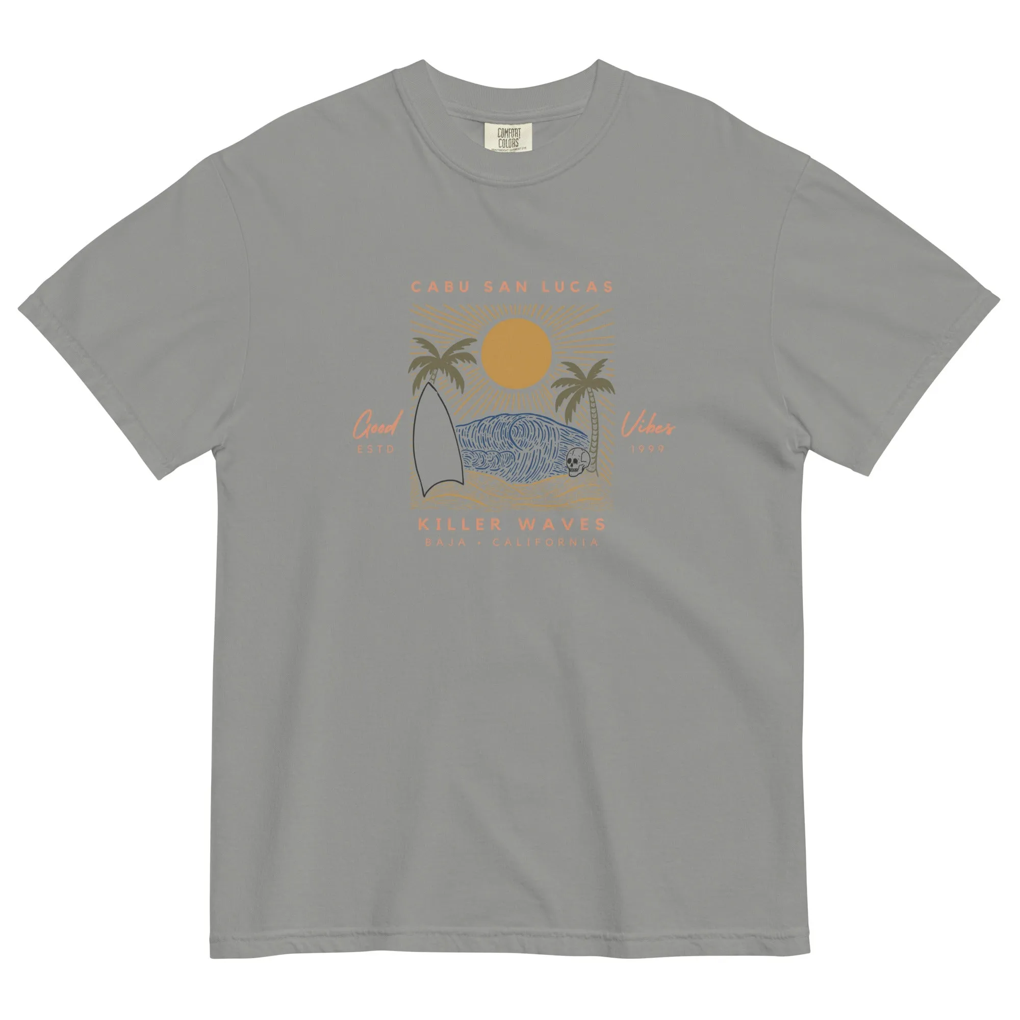 Cabu San Lucas Men's garment-dyed heavyweight t-shirt