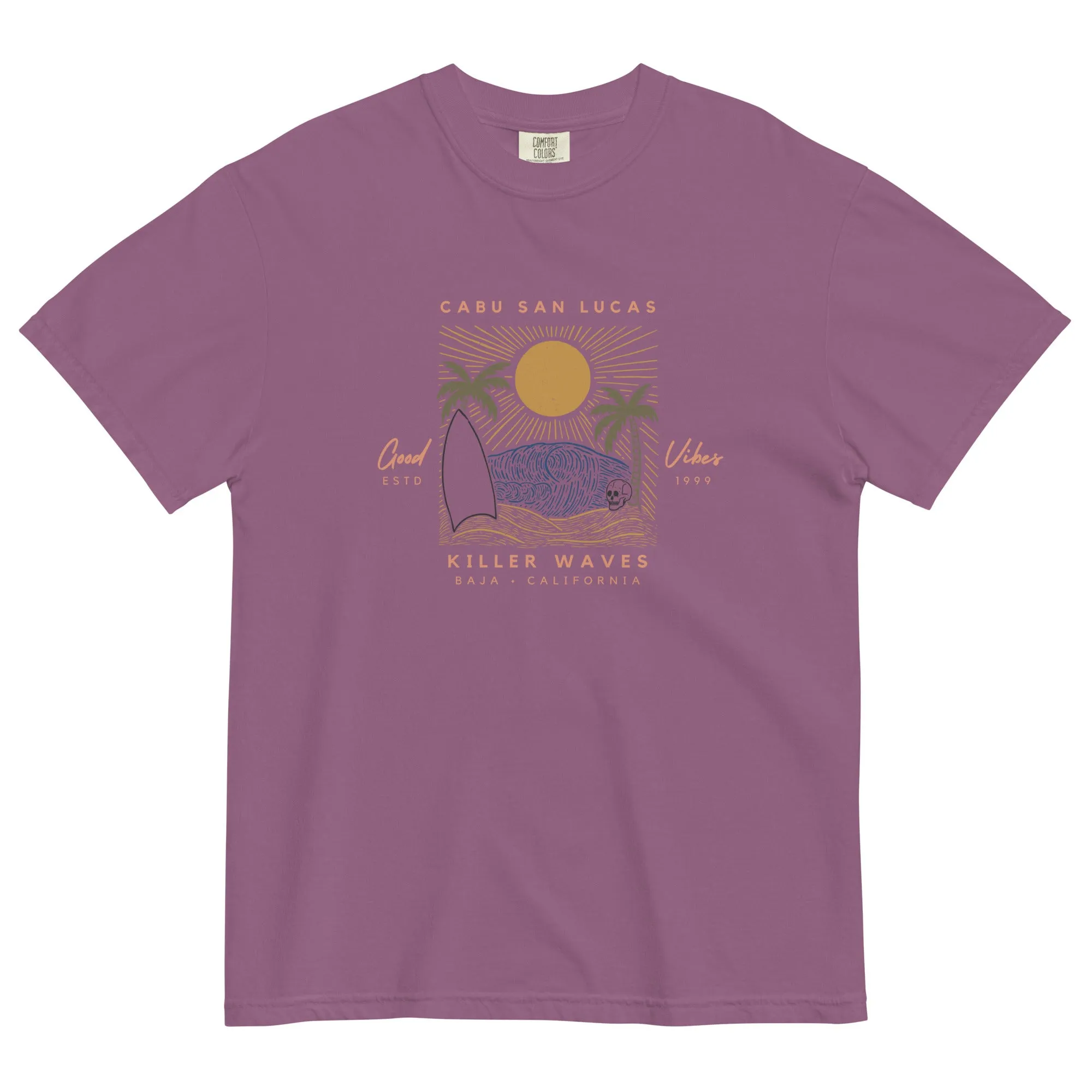 Cabu San Lucas Men's garment-dyed heavyweight t-shirt