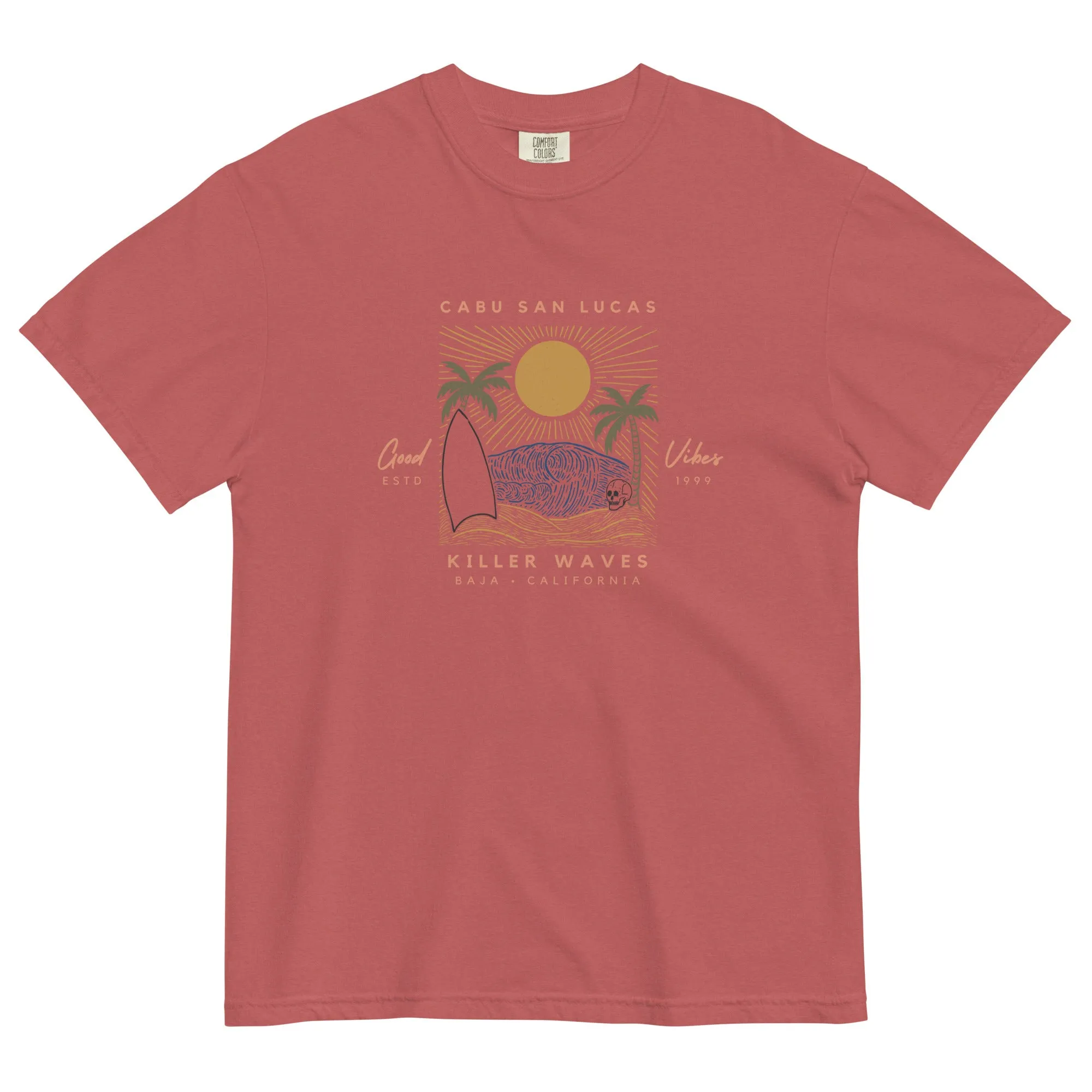 Cabu San Lucas Men's garment-dyed heavyweight t-shirt