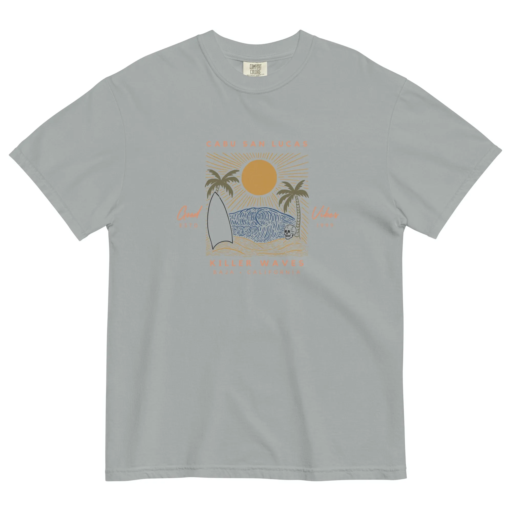 Cabu San Lucas Men's garment-dyed heavyweight t-shirt
