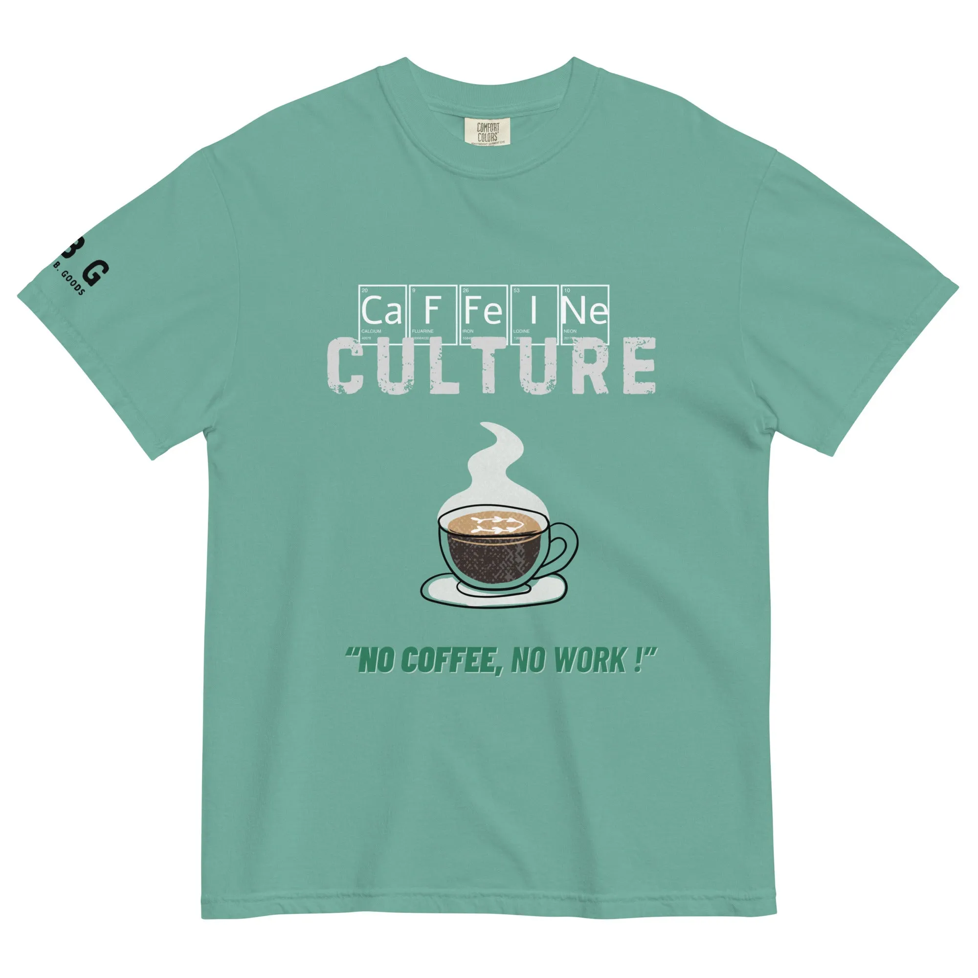Caffeine  Culture men's  garment-dyed heavyweight t-shirt