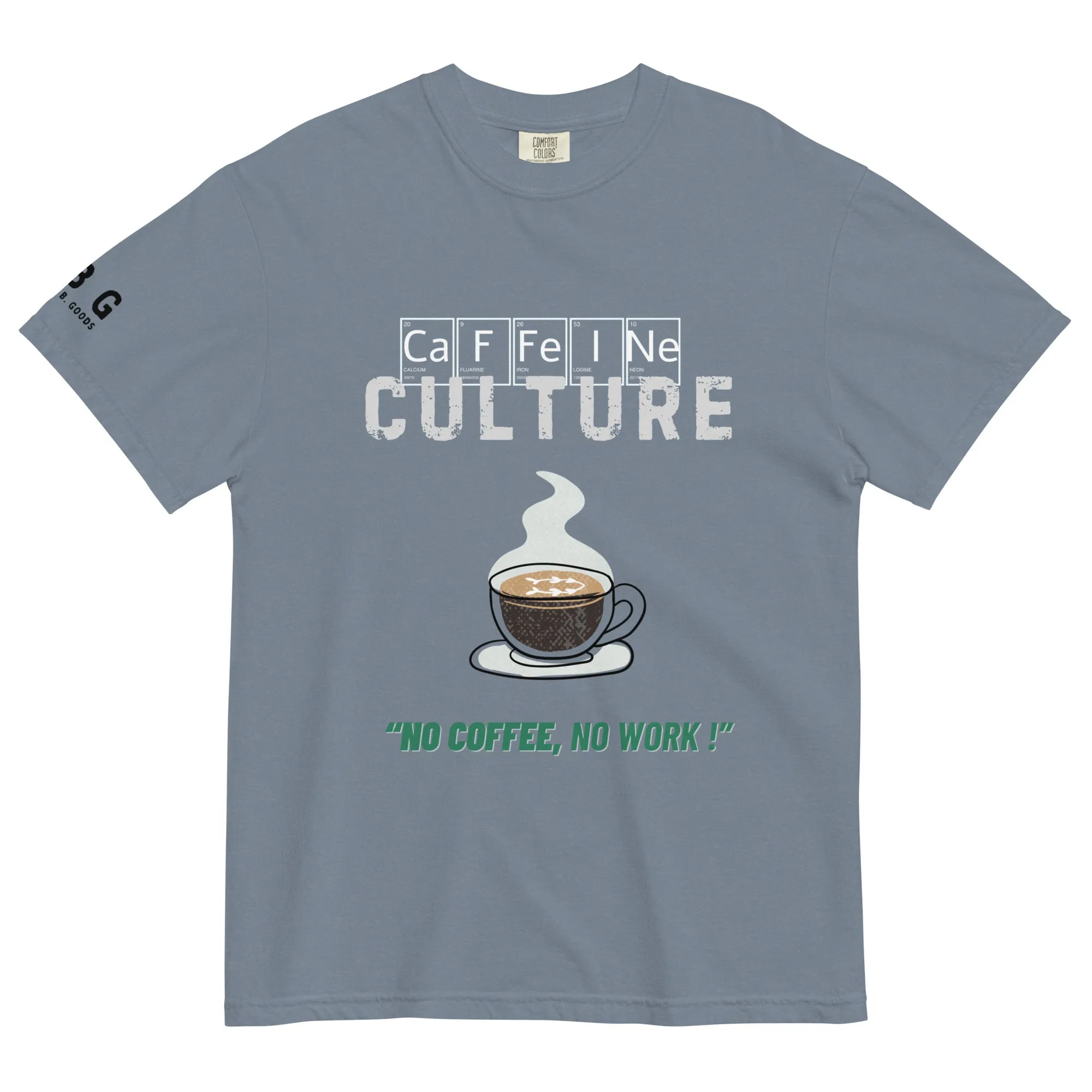 Caffeine  Culture men's  garment-dyed heavyweight t-shirt
