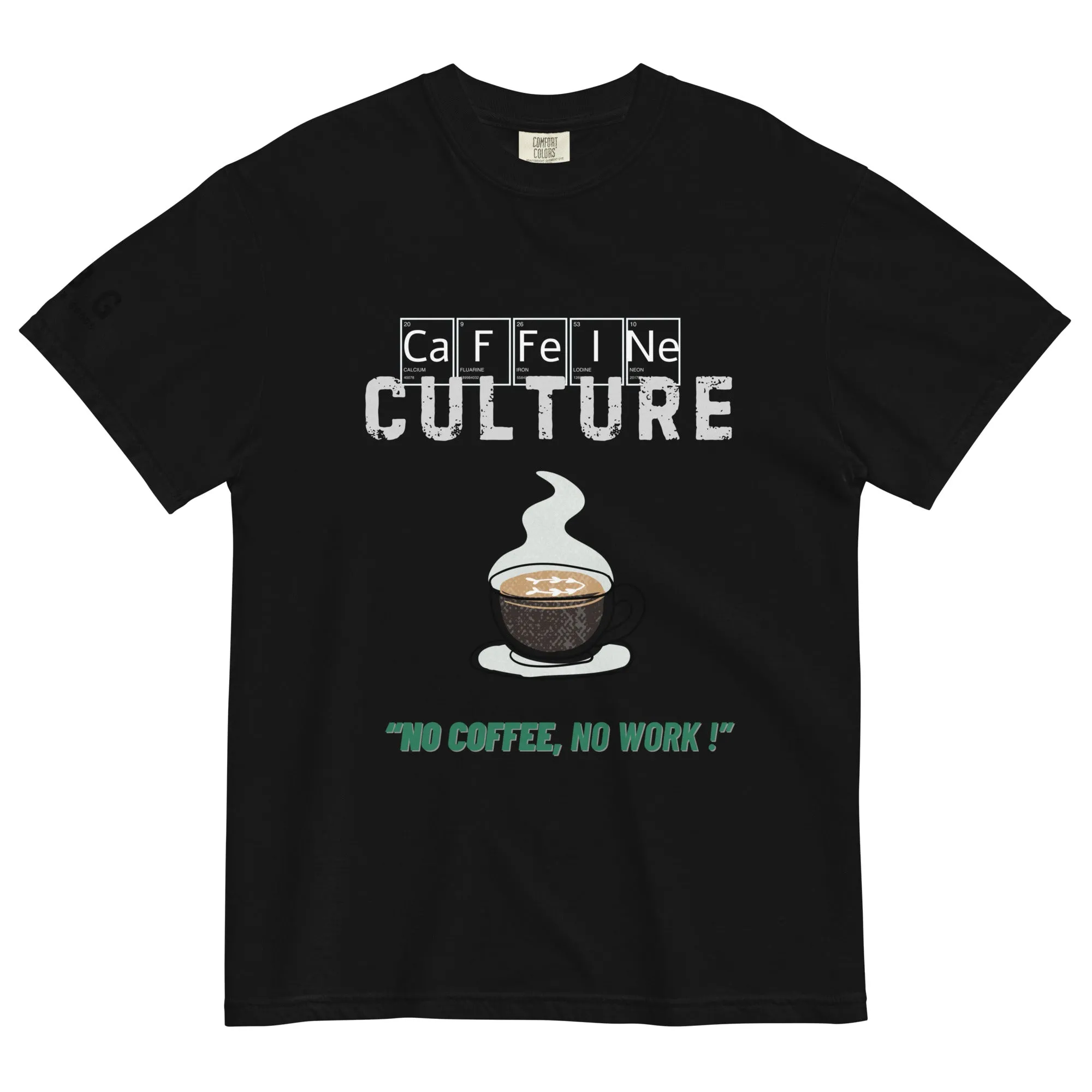 Caffeine  Culture men's  garment-dyed heavyweight t-shirt