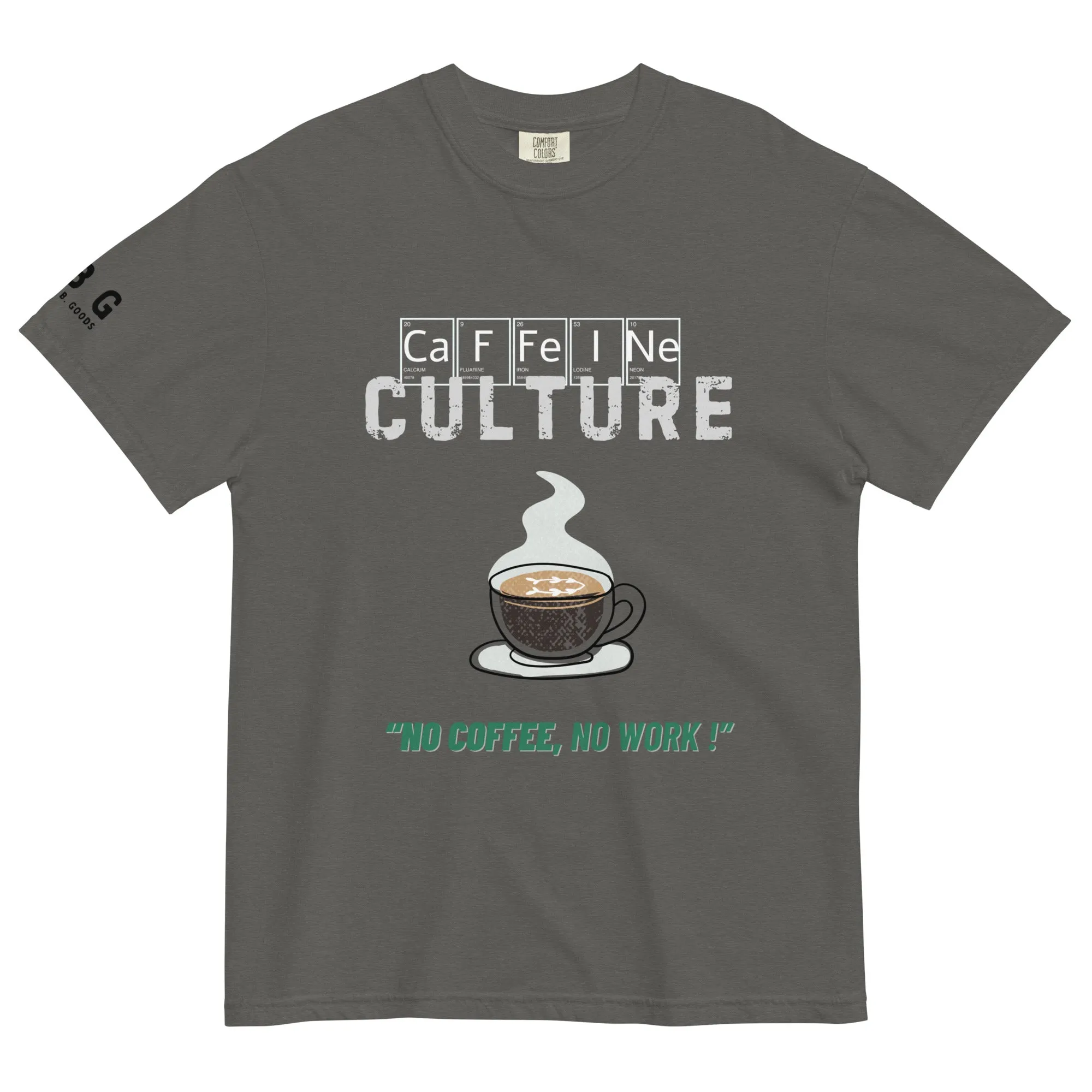 Caffeine  Culture men's  garment-dyed heavyweight t-shirt