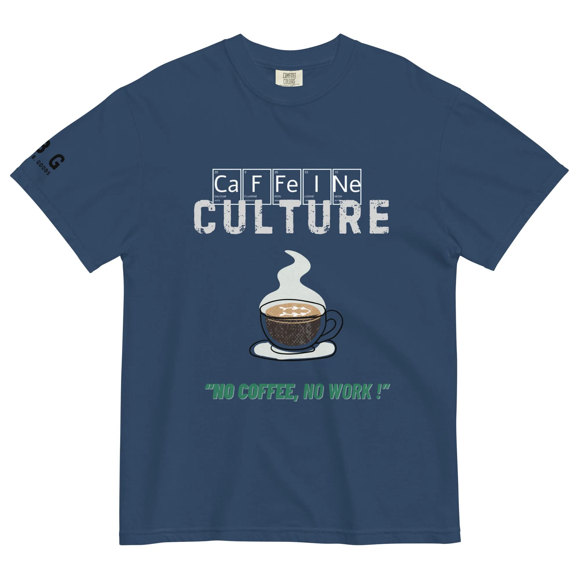 Caffeine  Culture men's  garment-dyed heavyweight t-shirt