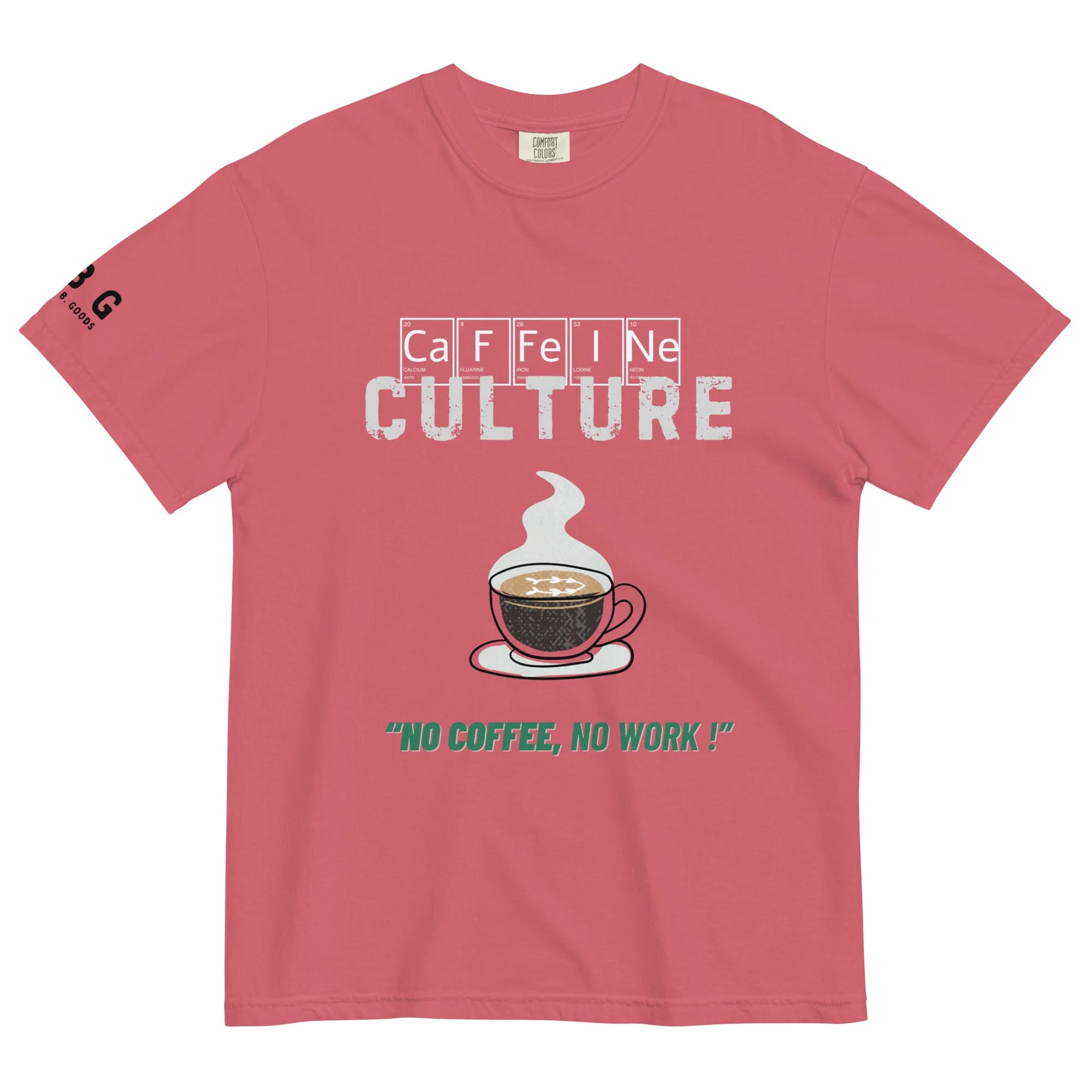 Caffeine  Culture men's  garment-dyed heavyweight t-shirt