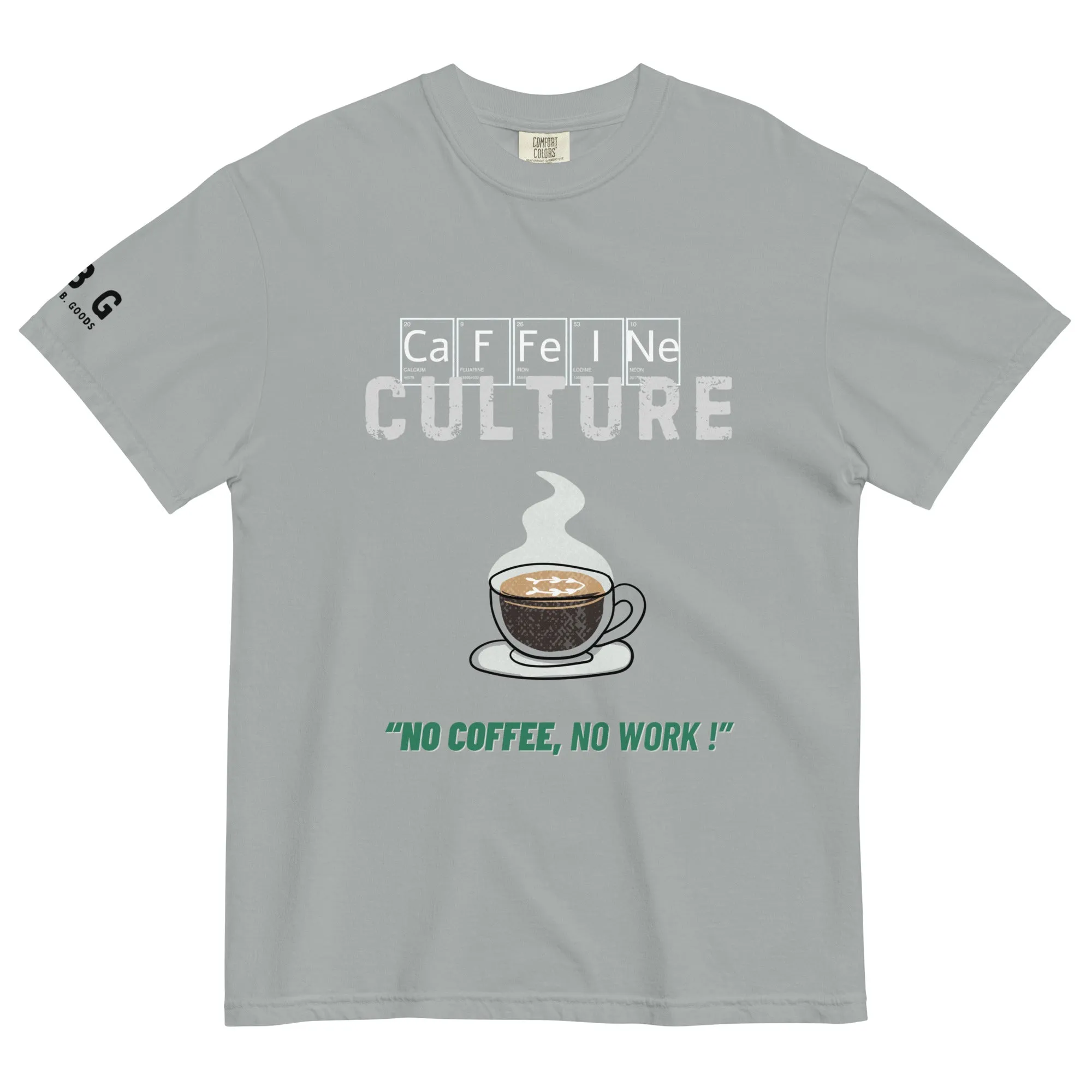 Caffeine  Culture men's  garment-dyed heavyweight t-shirt