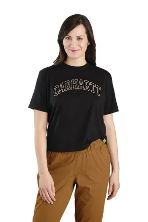 Carhartt Loose Fit Lightweight Graphic T-Shirt for Women in Black | 106186-N04