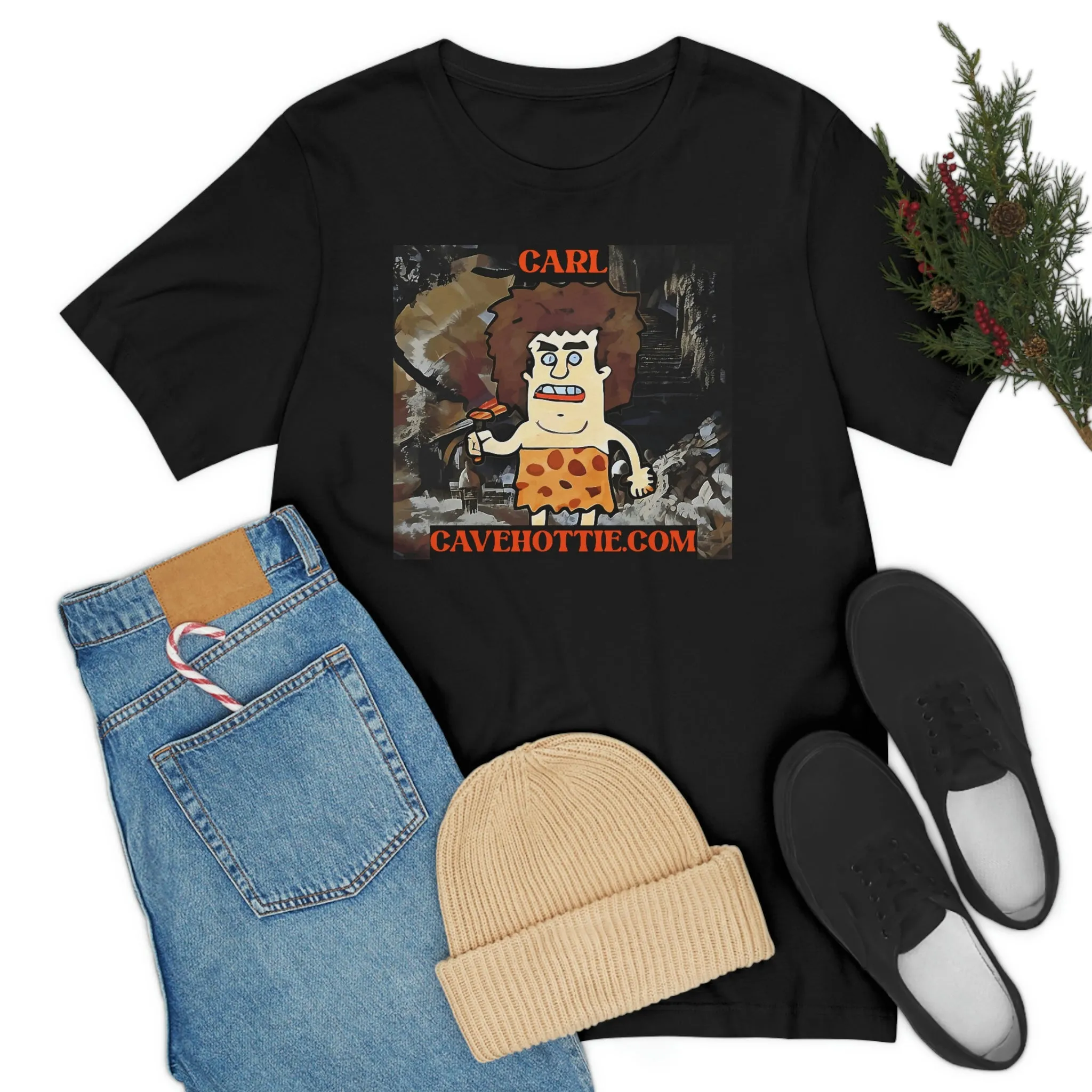 Carl Cavehottie.com Short Sleeve Tee