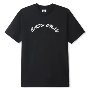 Cash Only Stencil Logo T Shirt