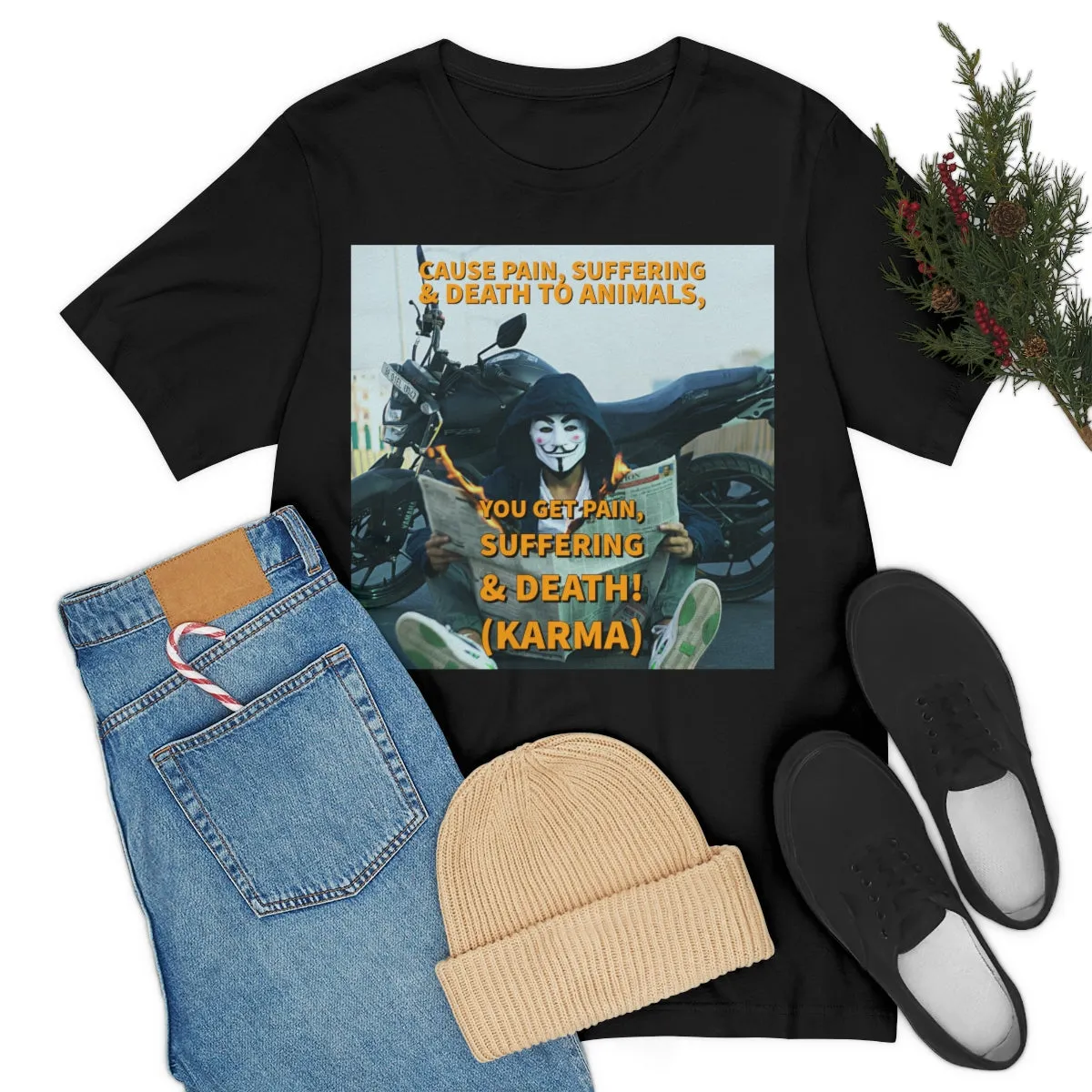 Cause Pain, Suffering & Death Short Sleeve Tee