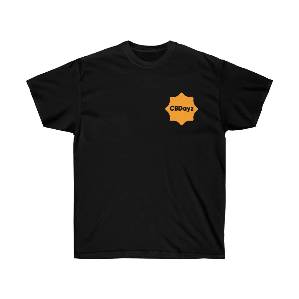 CBZ-S002 White Sun Logo Tee
