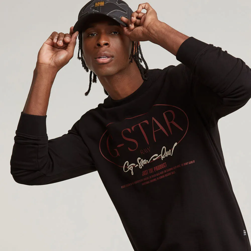 Circle Sweat Top - Black