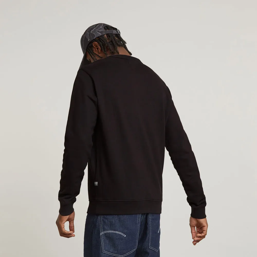 Circle Sweat Top - Black