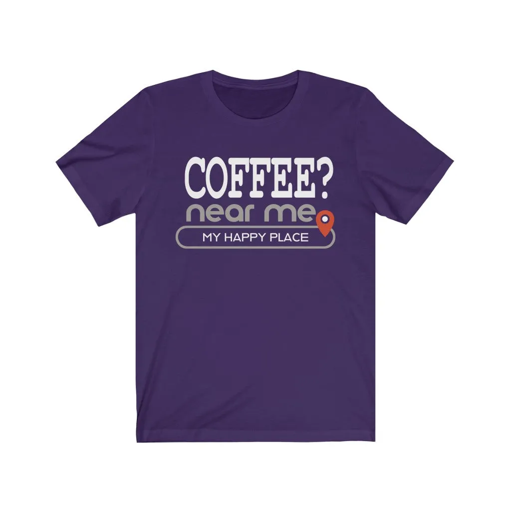 Coffee? near me - Mens and Womens Workout T Shirt