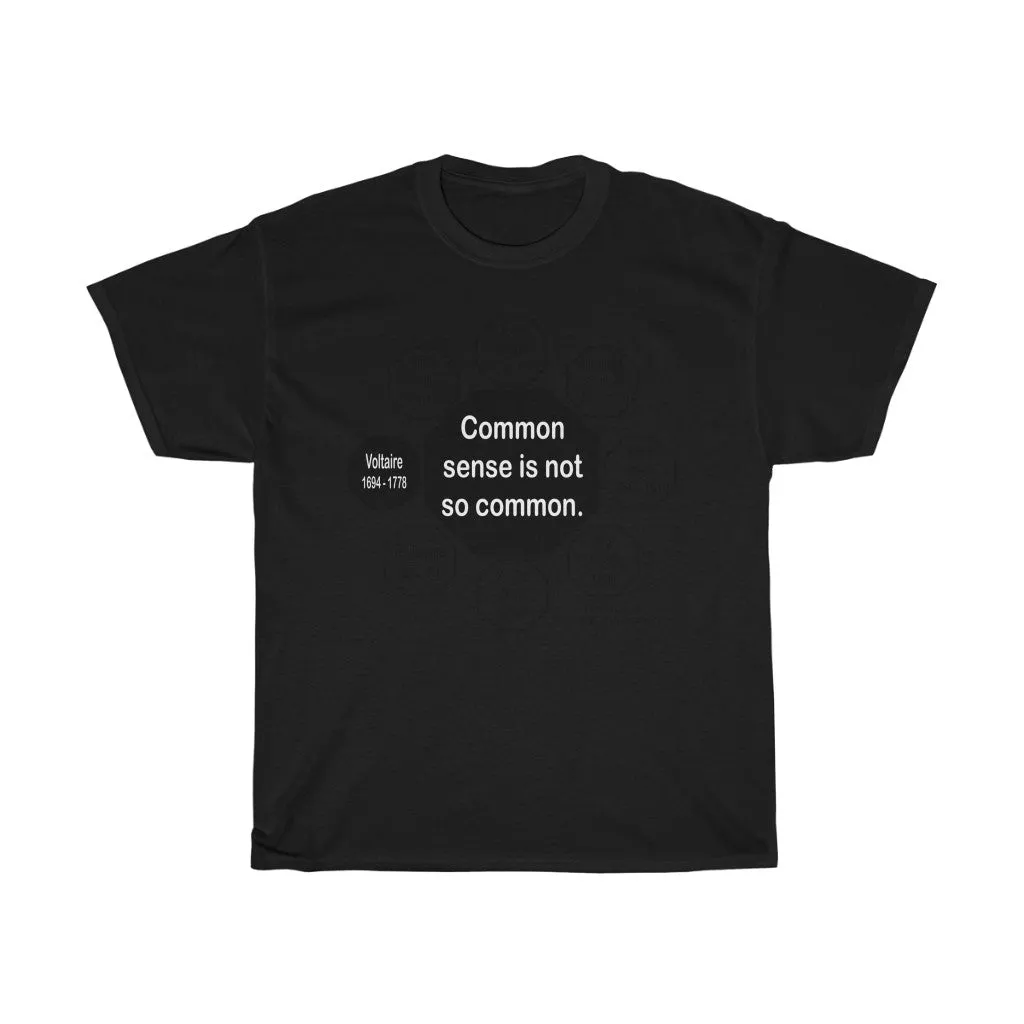 Common sense is not so common.  -  Voltaire  1694 - 1778 - RW-6.7