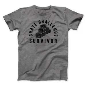 Crate Challenge Survivor 2021 Funny Men/Unisex T-Shirt