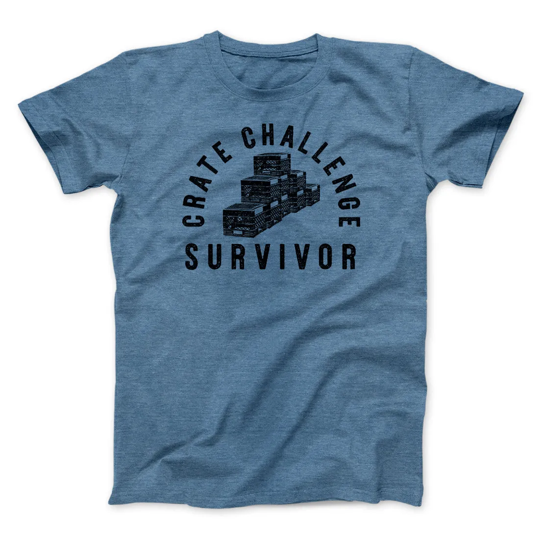 Crate Challenge Survivor 2021 Funny Men/Unisex T-Shirt