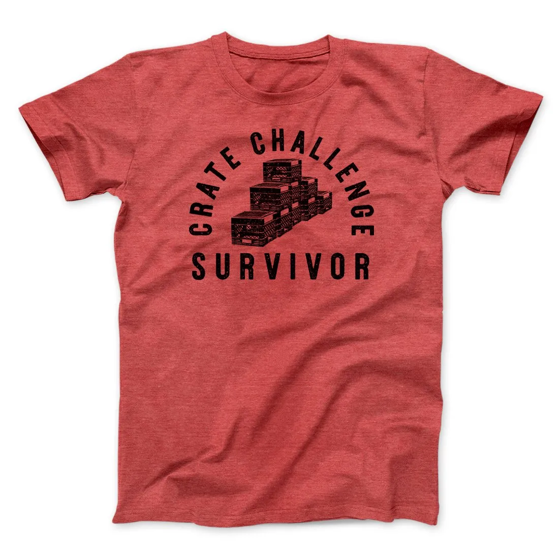 Crate Challenge Survivor 2021 Funny Men/Unisex T-Shirt