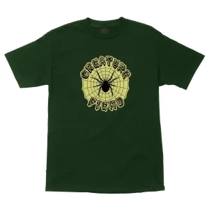 CREATURE Web Relic Tee Forest Green