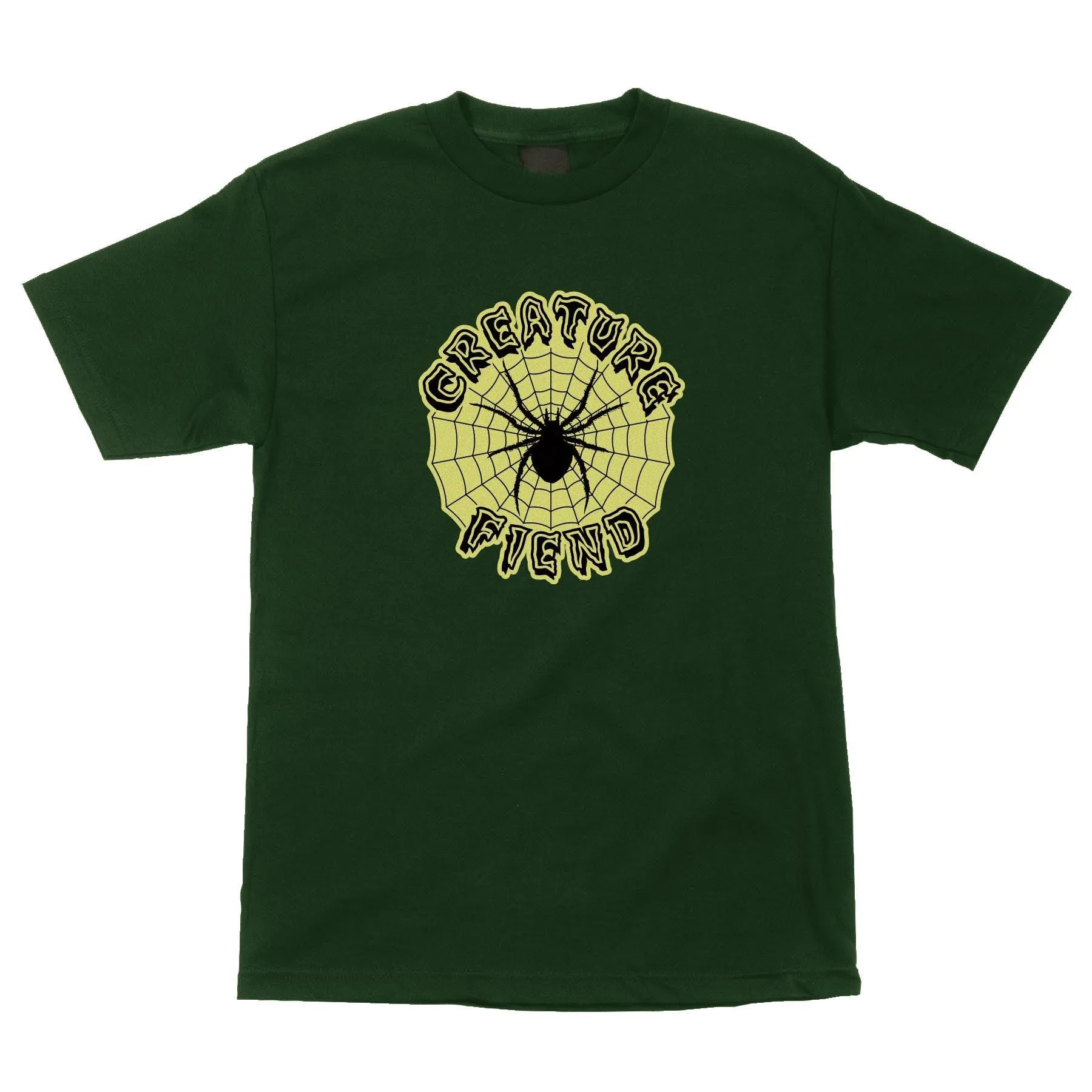 CREATURE Web Relic Tee Forest Green