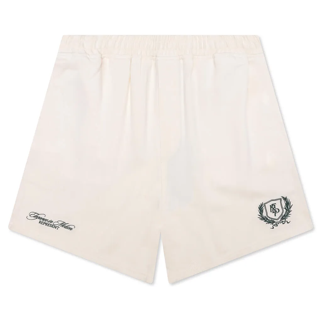 Crest Short - Antique White