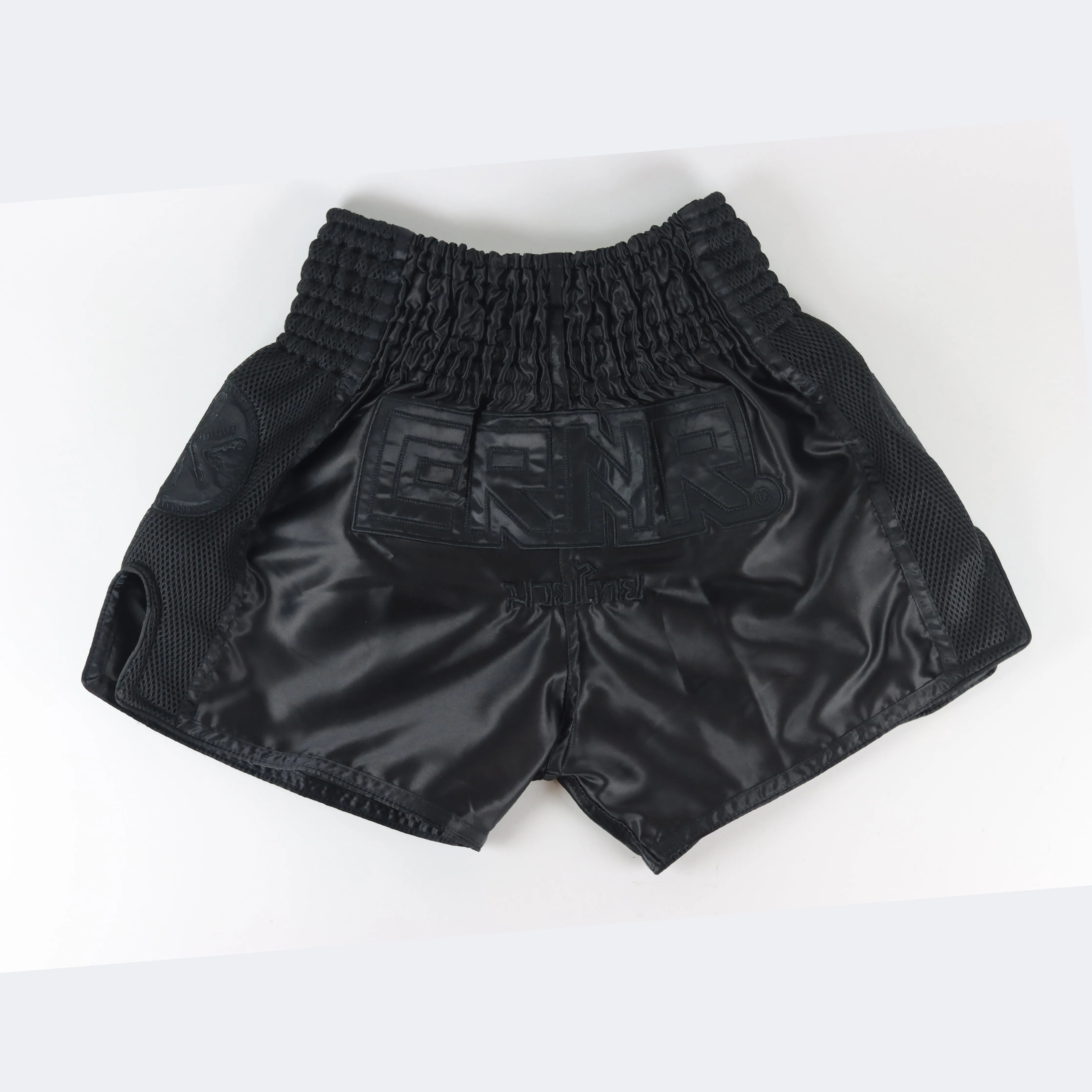 CRNR Muay Thai Shorts - Blackout
