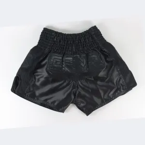 CRNR Muay Thai Shorts - Blackout