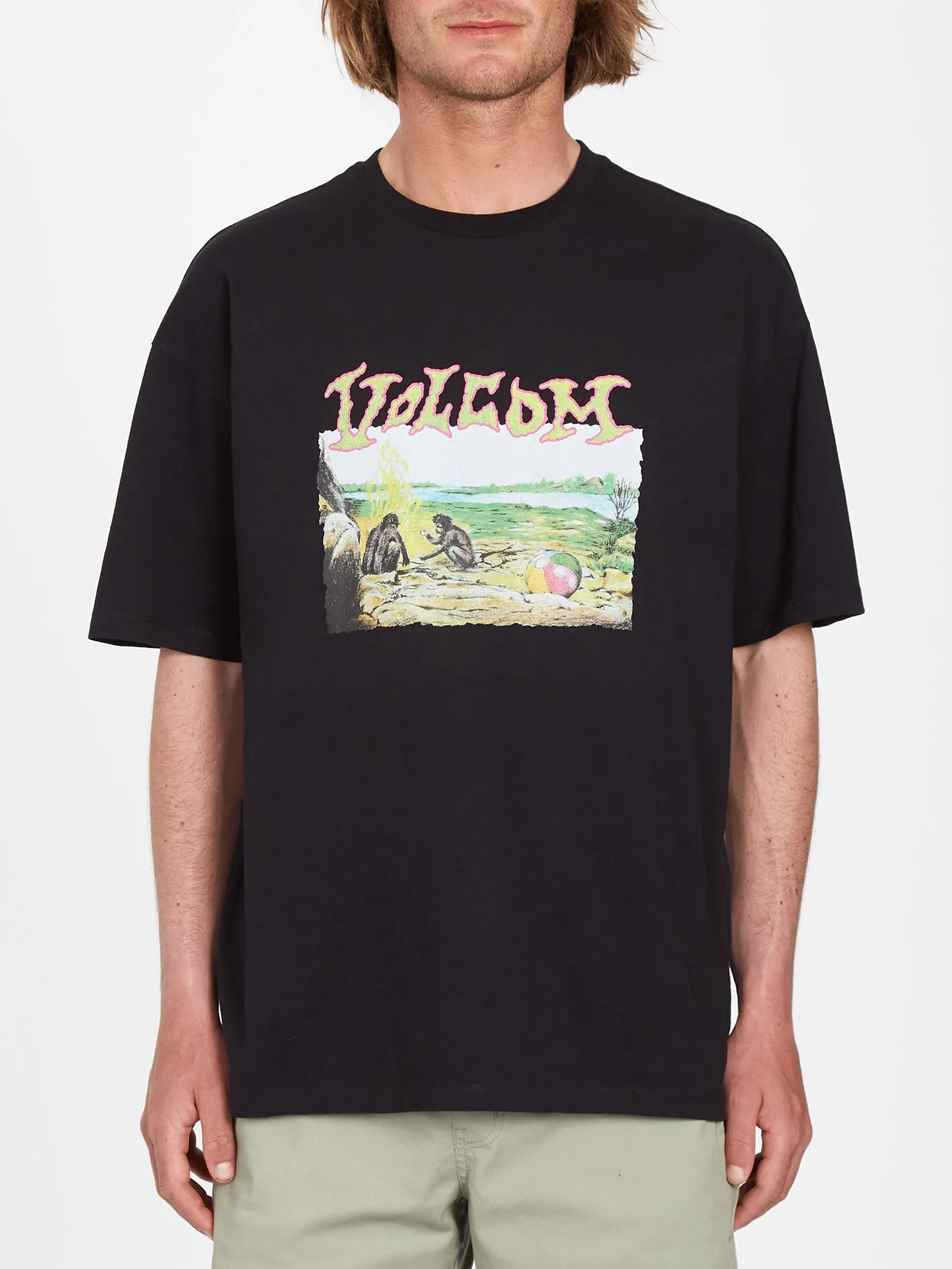 Crossworld T-shirt - BLACK